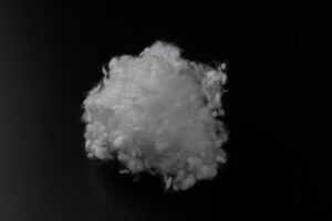 Premium White recycled polyester staple fibre