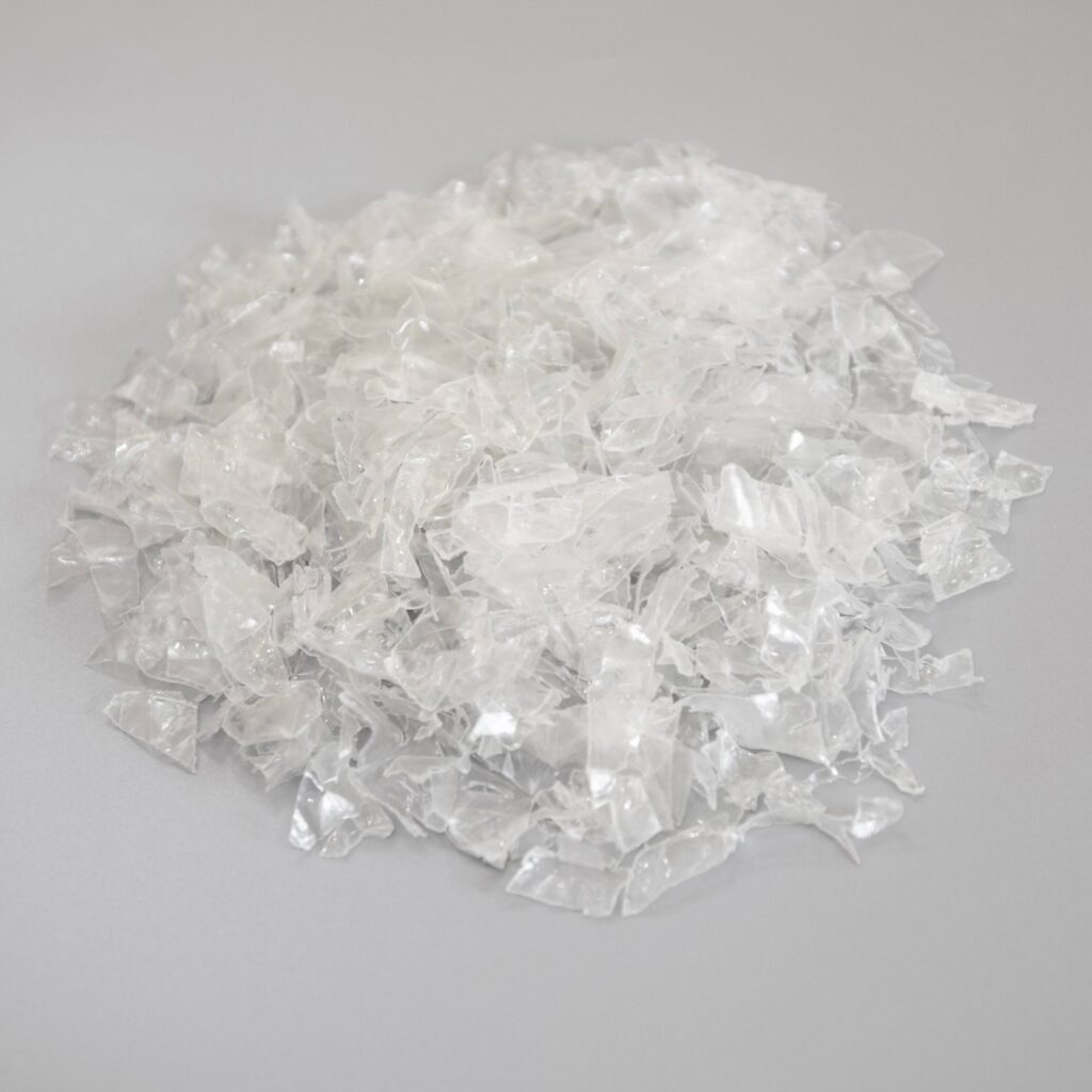 High-Quality White rPET Flakes