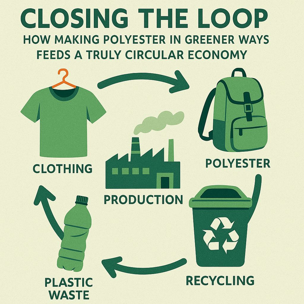 Greener Polyester Production Circular Economy