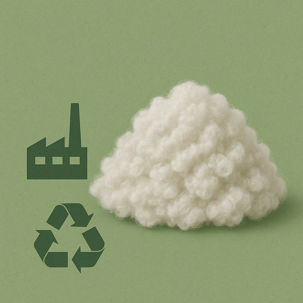 Recycled Polyester Staple Fibre in India