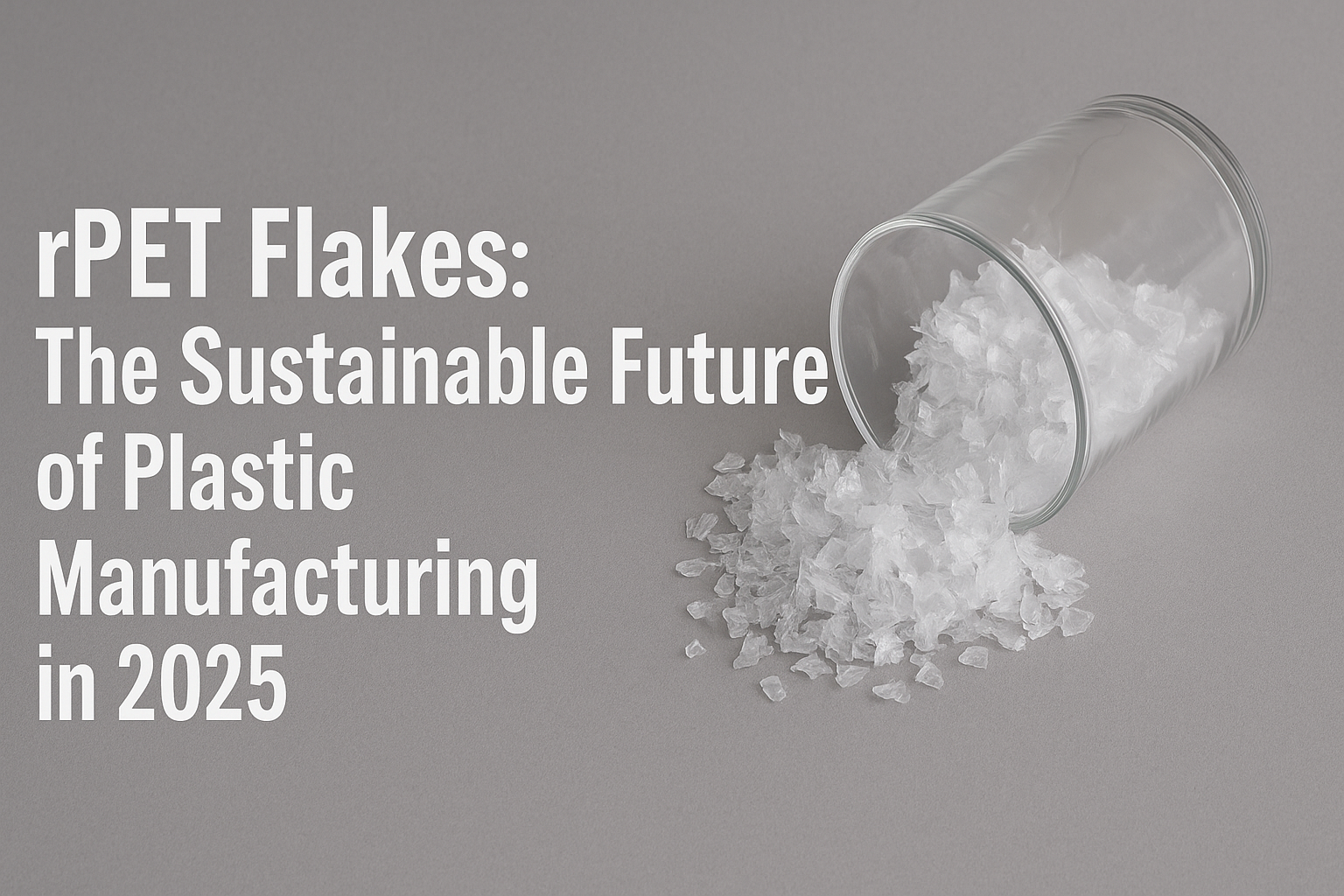 Are rPET Flakes the Future of Plastic Manufacturing? Sustainable Solutions for 2025 and Beyond