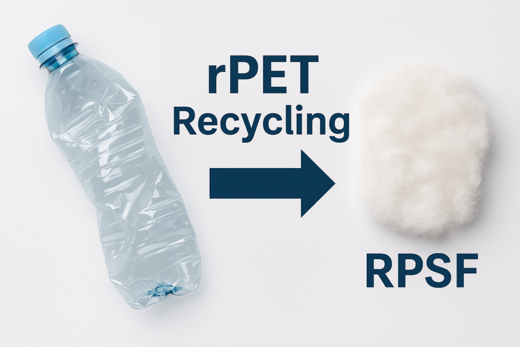 rPET Recycling and RPSF Manufacturing in India