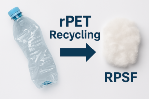 rPET Recycling and RPSF Manufacturing in India