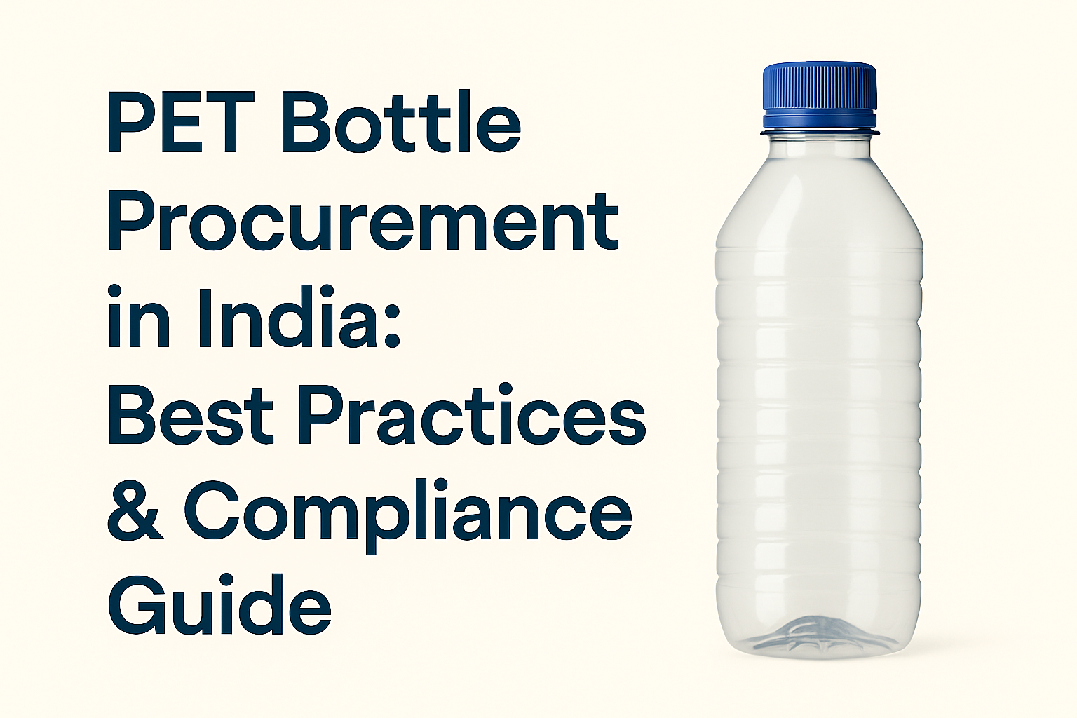 PET Bottle Procurement in India: Best Practices & Compliance Guide