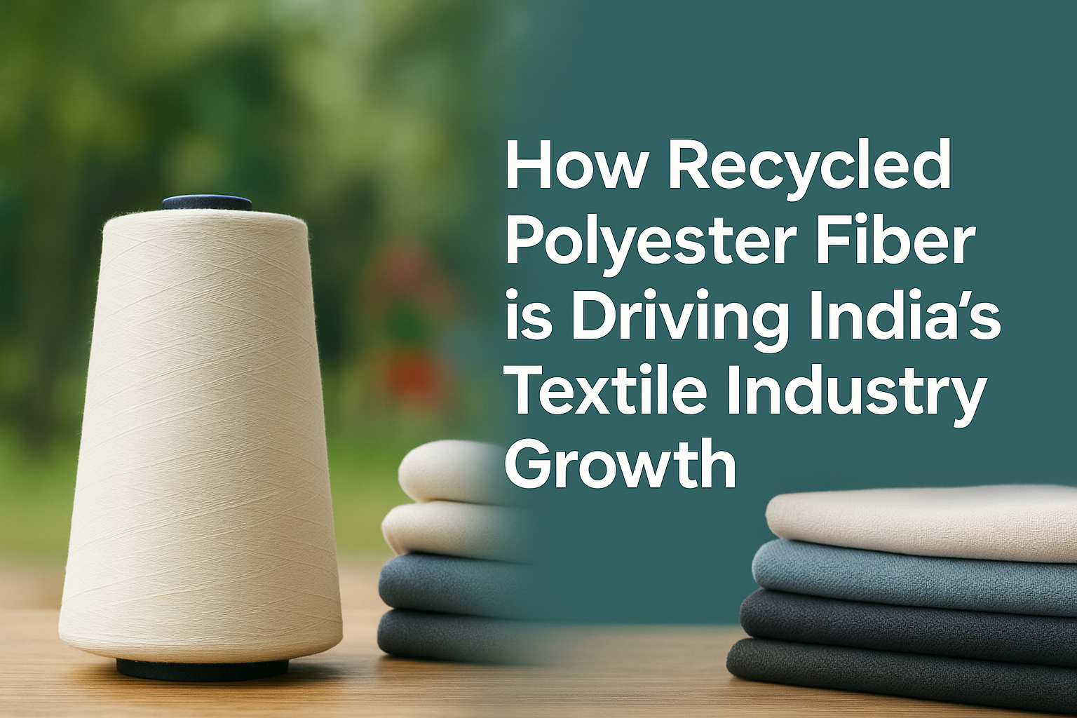 How Recycled Polyester Fiber is Driving India’s Textile Industry Growth