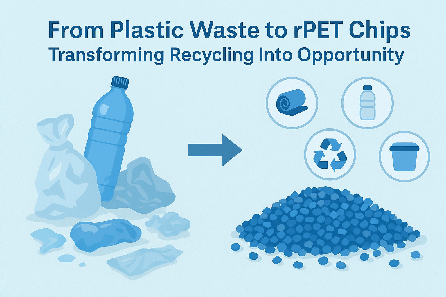 From Plastic Waste to rPET Chips Transforming Recycling Into Opportunity