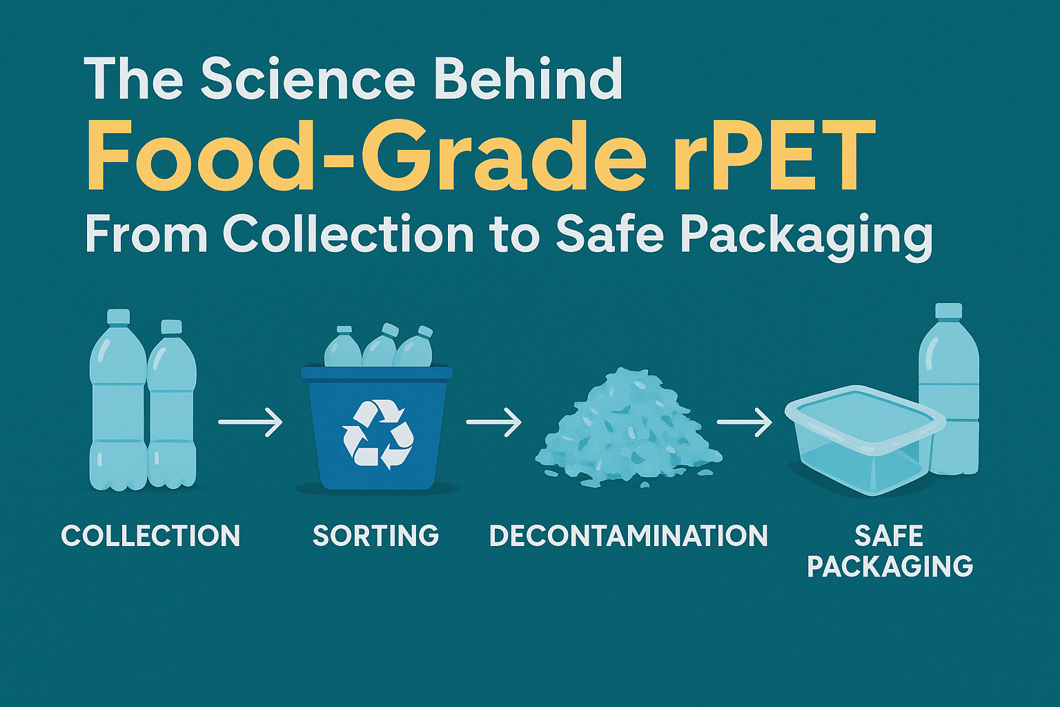 The Science Behind Food-Grade rPET: From Collection to Safe Packaging