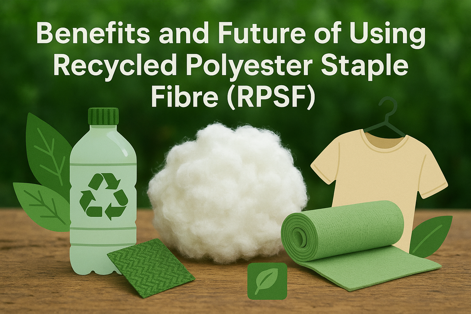 Benefits and Future of Using Recycled Polyester Staple Fibre (RPSF)