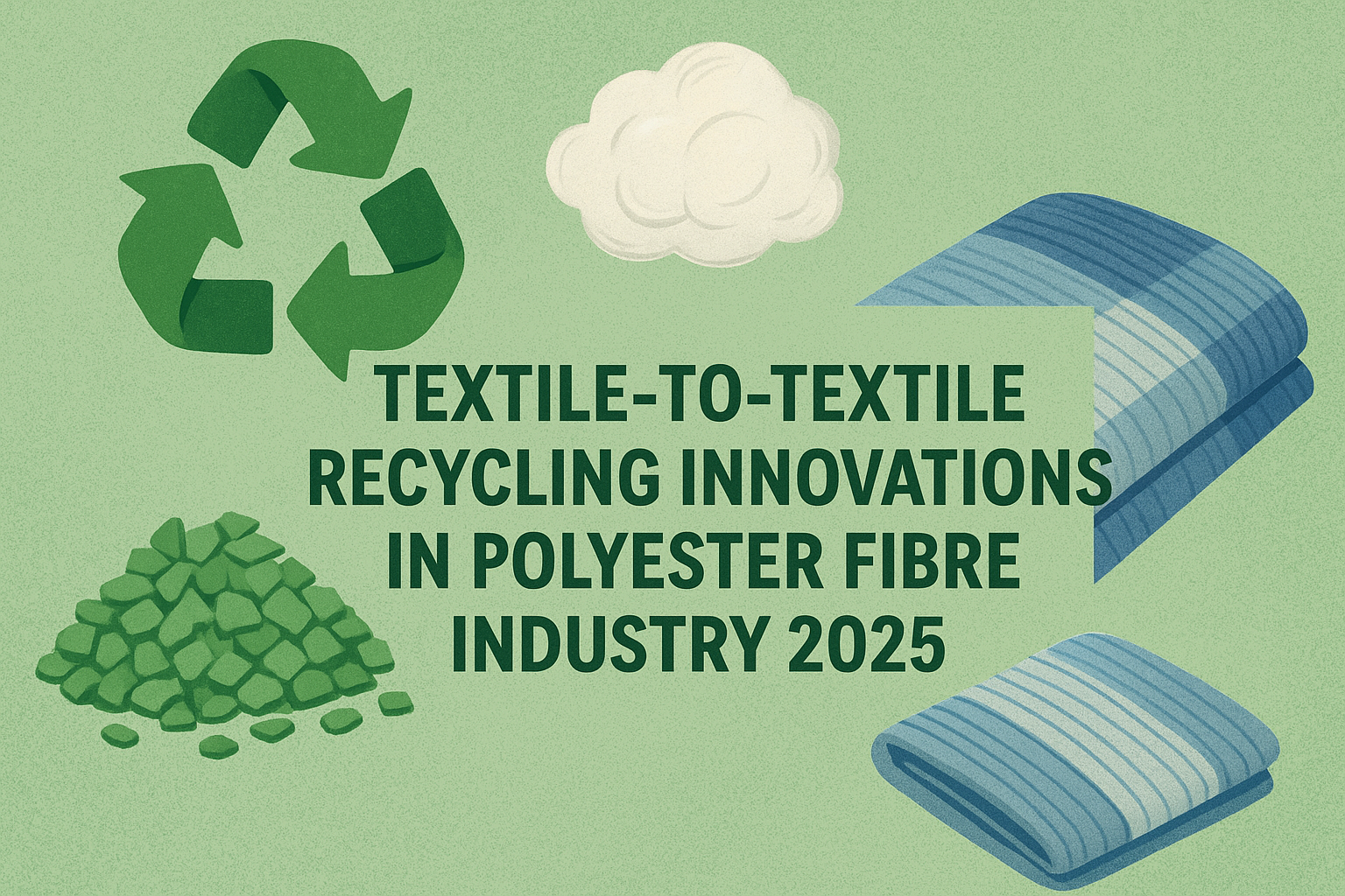 Textile-to-Textile Recycling Innovations in the Polyester Fibre Industry 2025