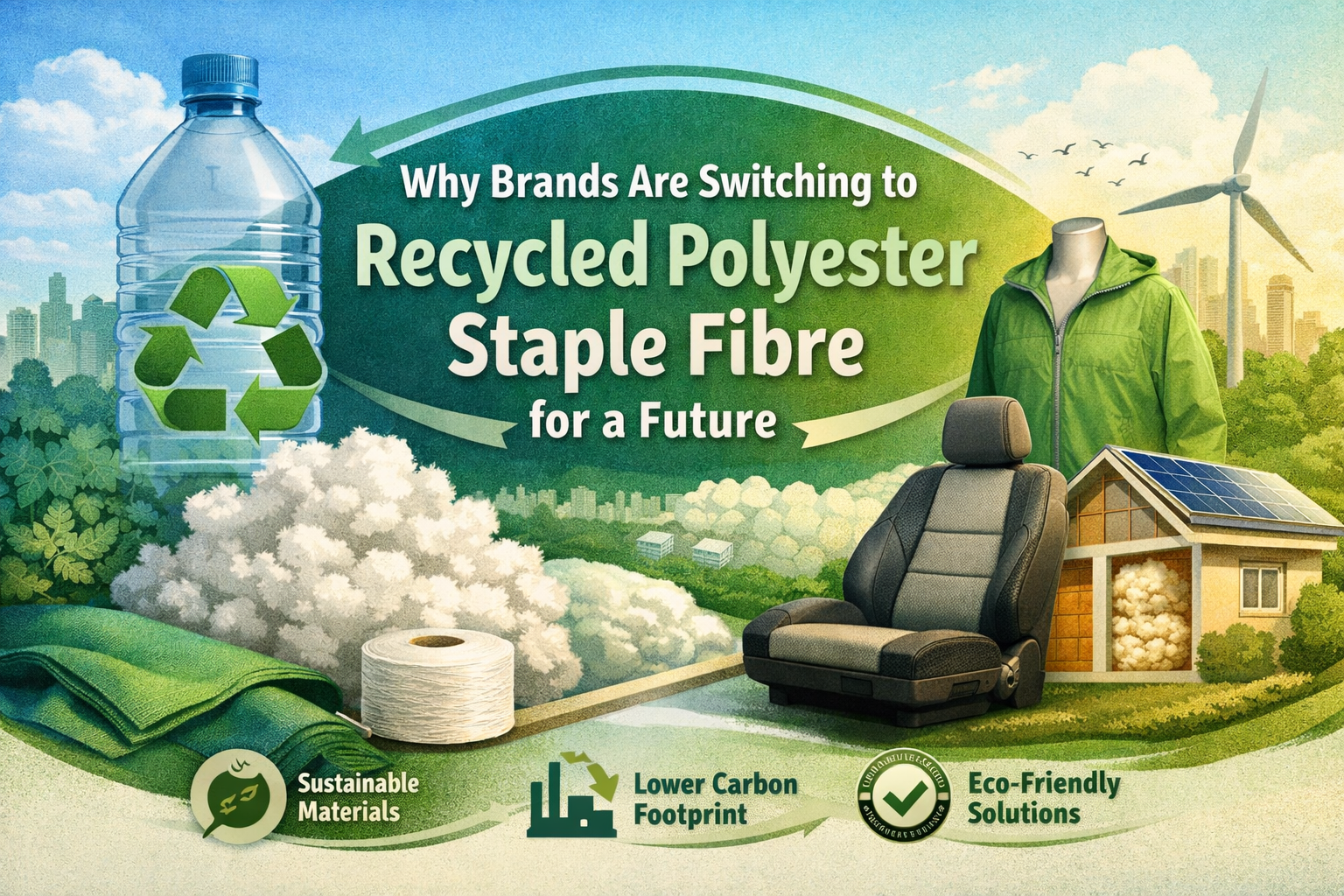 Why Brands Are Turning to Recycled Polyester Staple Fibre for the Future