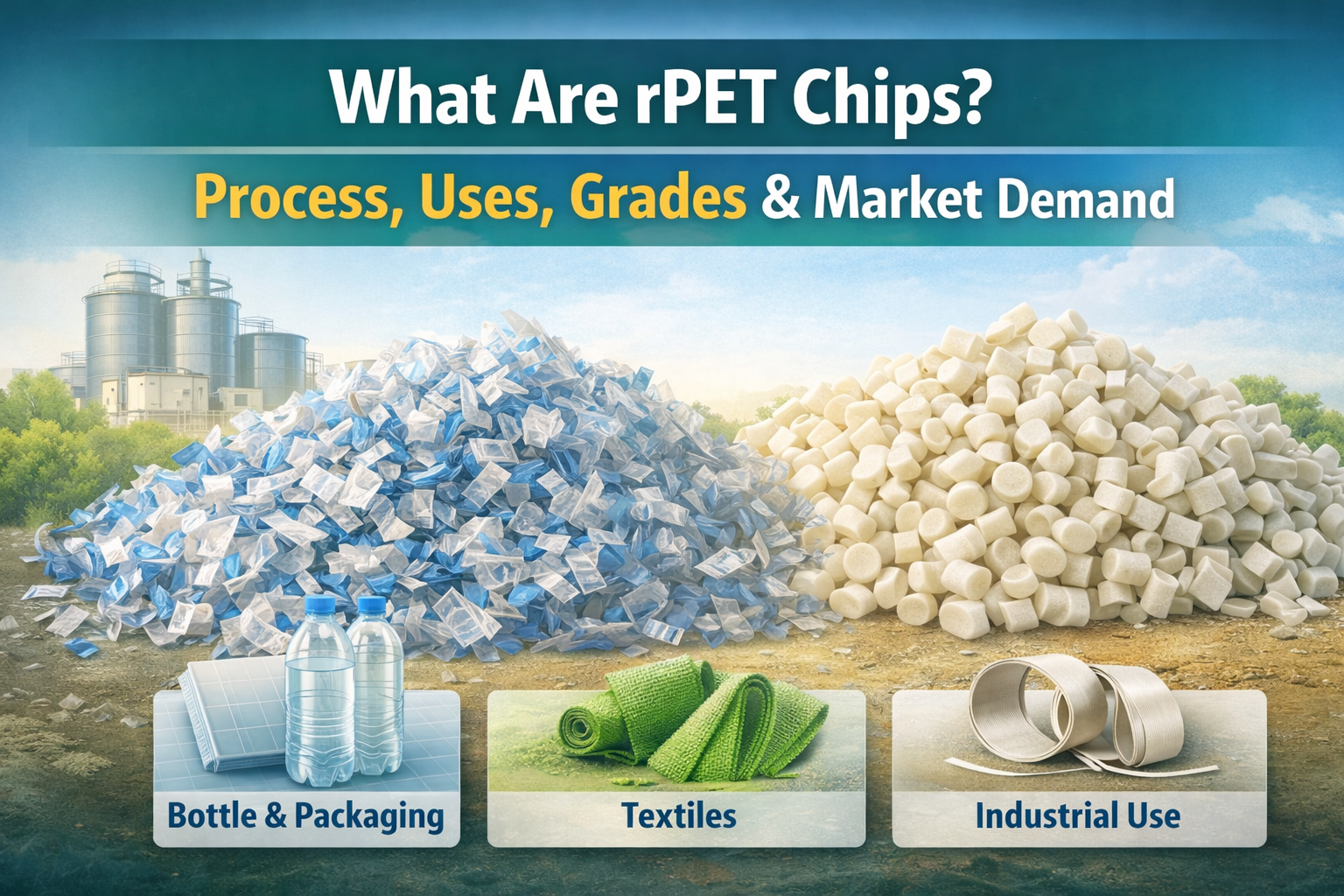 What Are rPET Chips? Process, Uses, Grades & Market Demand