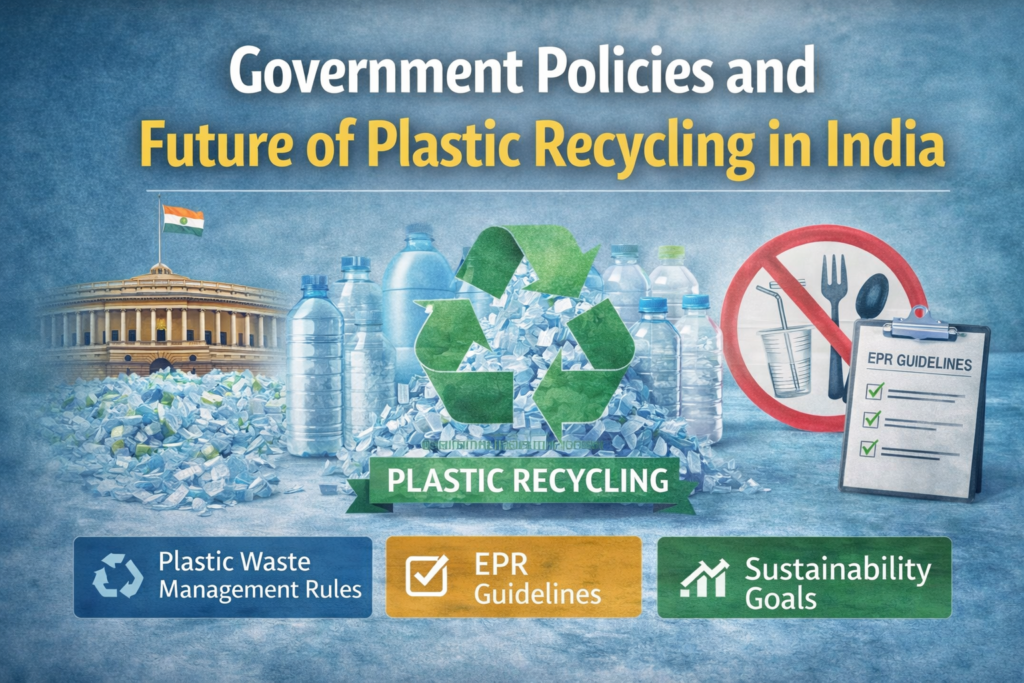 government policies on plastic recycling in India