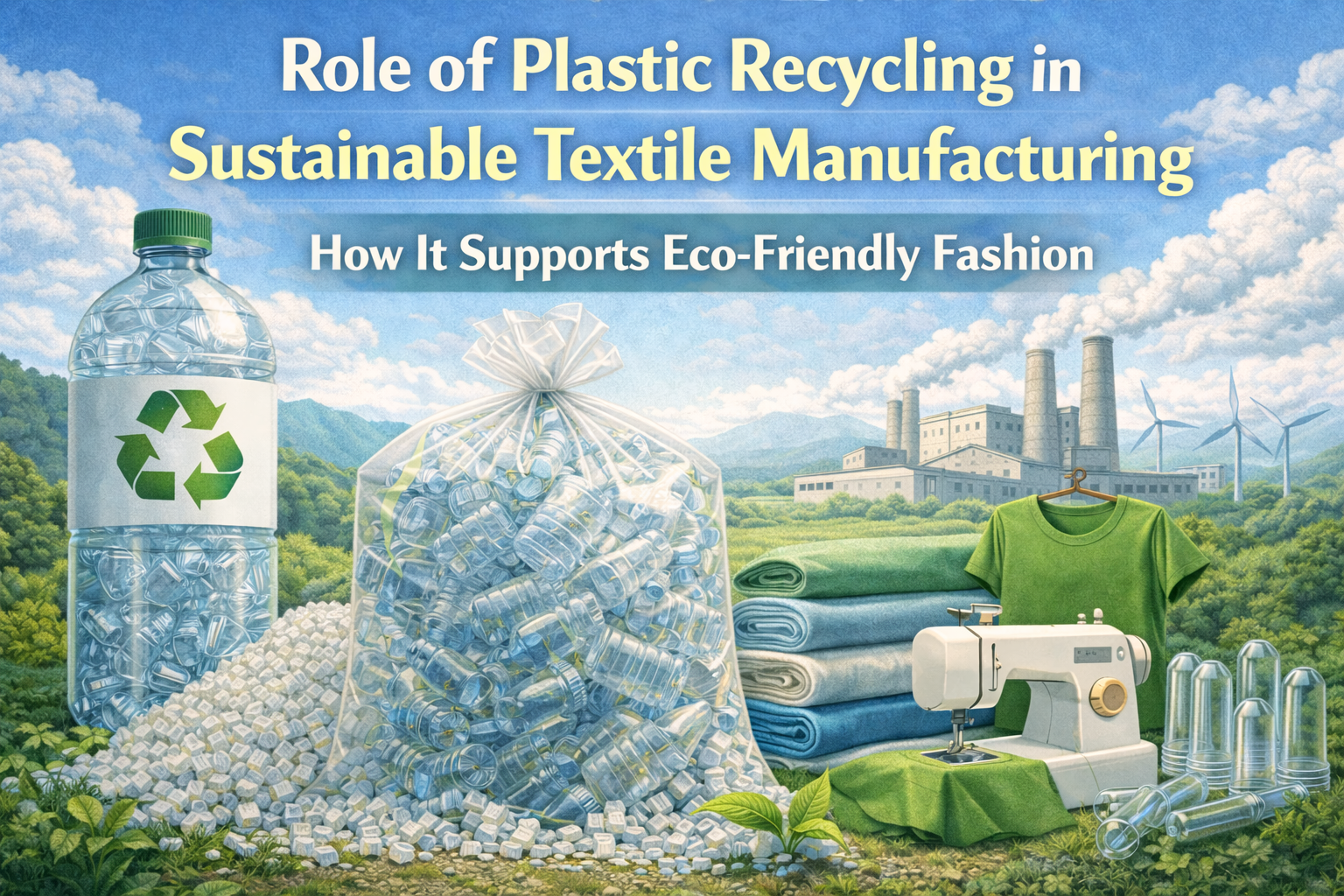 Role of Plastic Recycling in Sustainable Textile Manufacturing