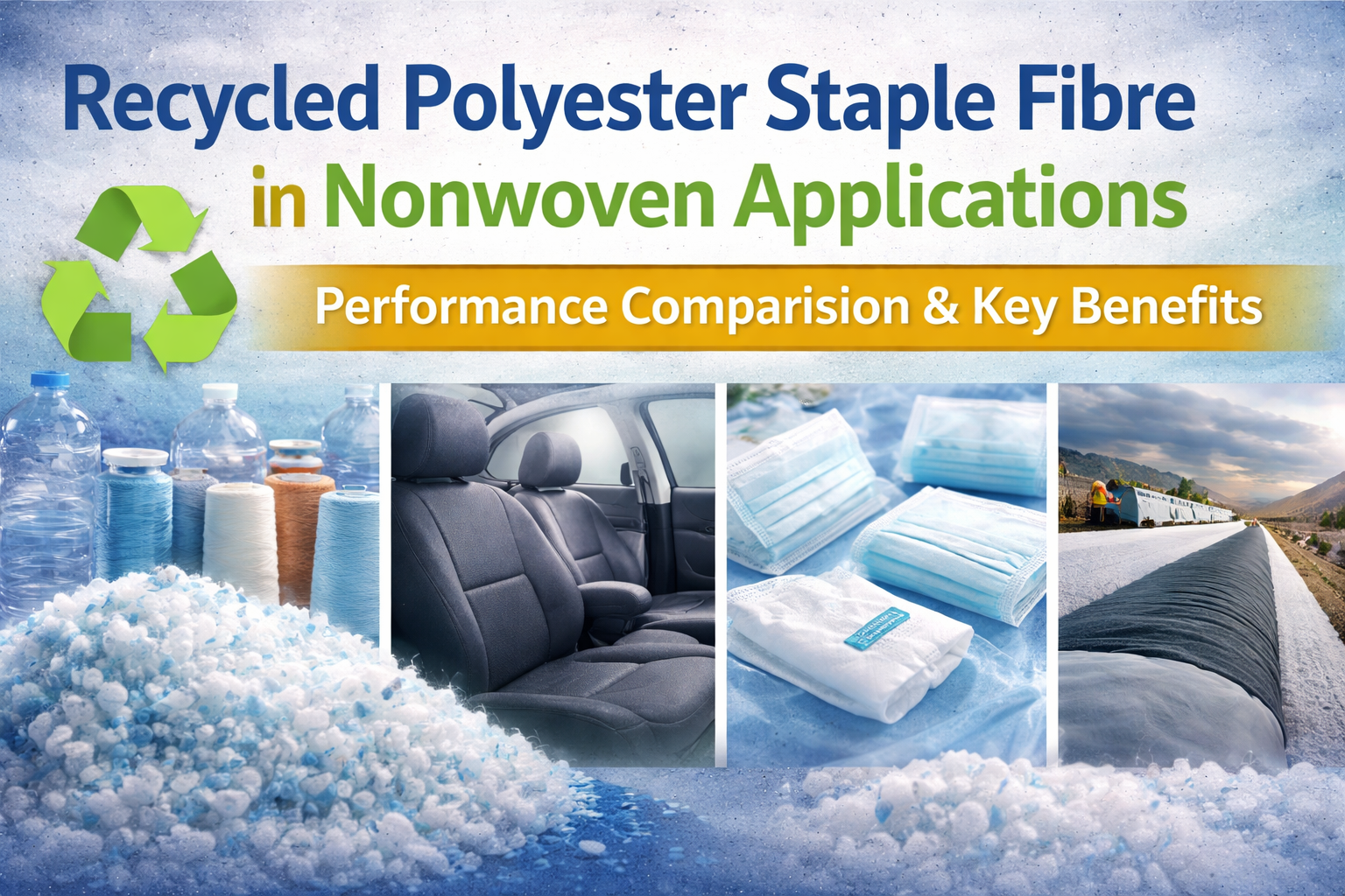 Recycled Polyester Staple Fibre in Nonwoven Applications: Performance Comparison and Key Benefits