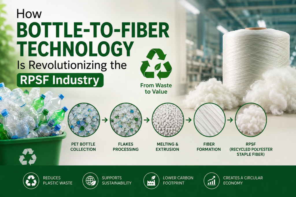 Bottle to fiber technology