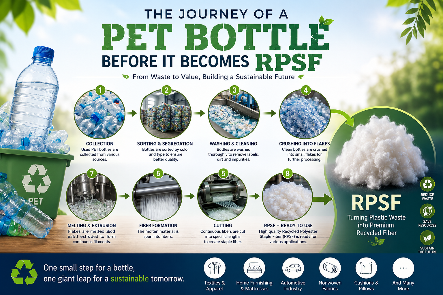 The Journey of a PET Bottle Before It Becomes RPSF