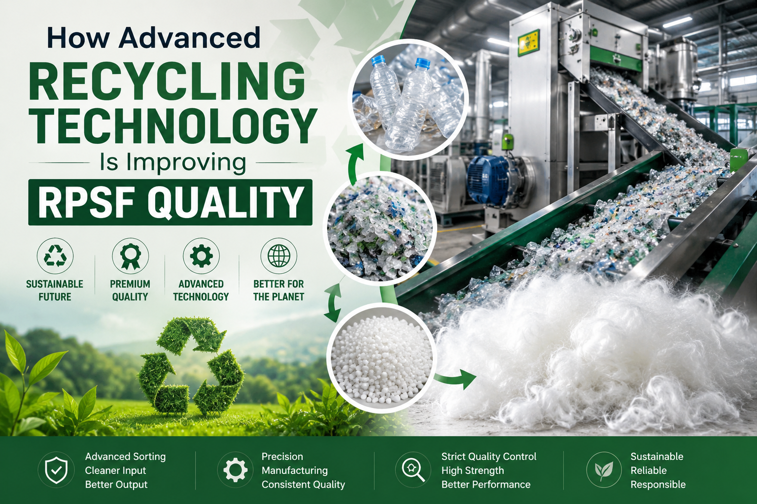 How Advanced Recycling Technology Is Improving RPSF Quality