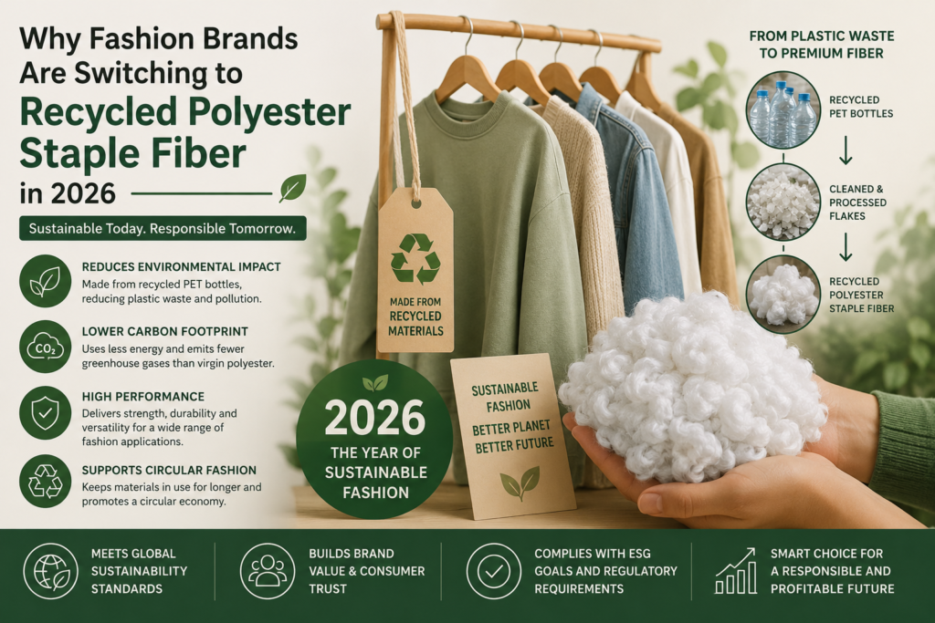 Recycled Polyester Staple Fiber