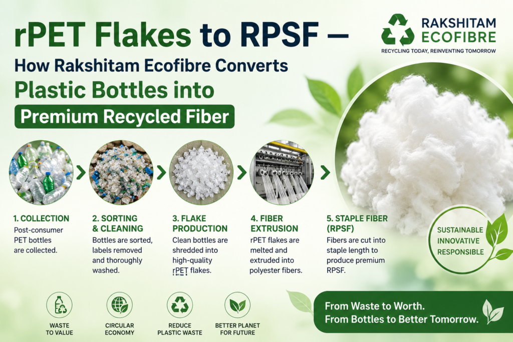 rpet flakes to RPSF